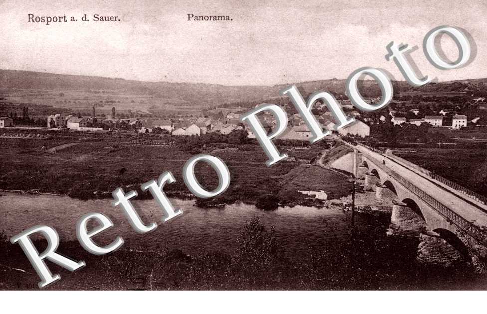 Rosport a. d. Sauer  Panorama