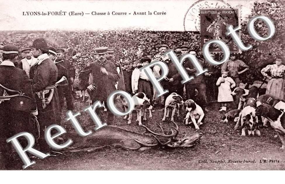 Chasse a Courre - avant la curee
