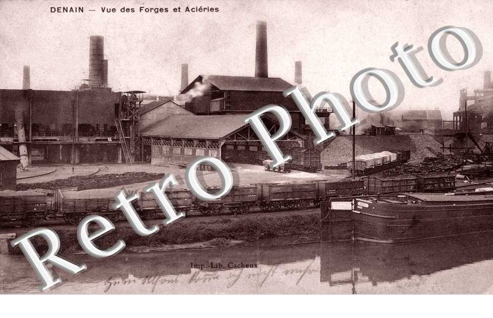 Vue des forges et acieries
