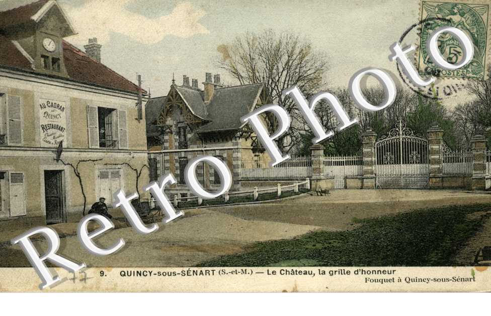 le chateau, la grille d'honneur