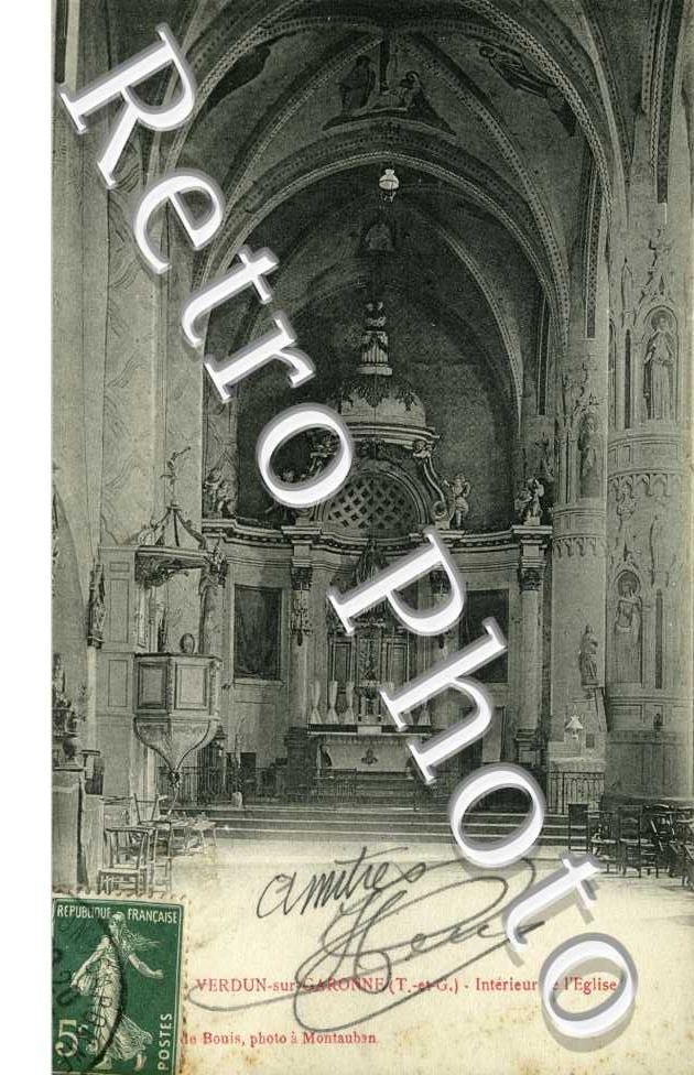 interieur de l'eglise