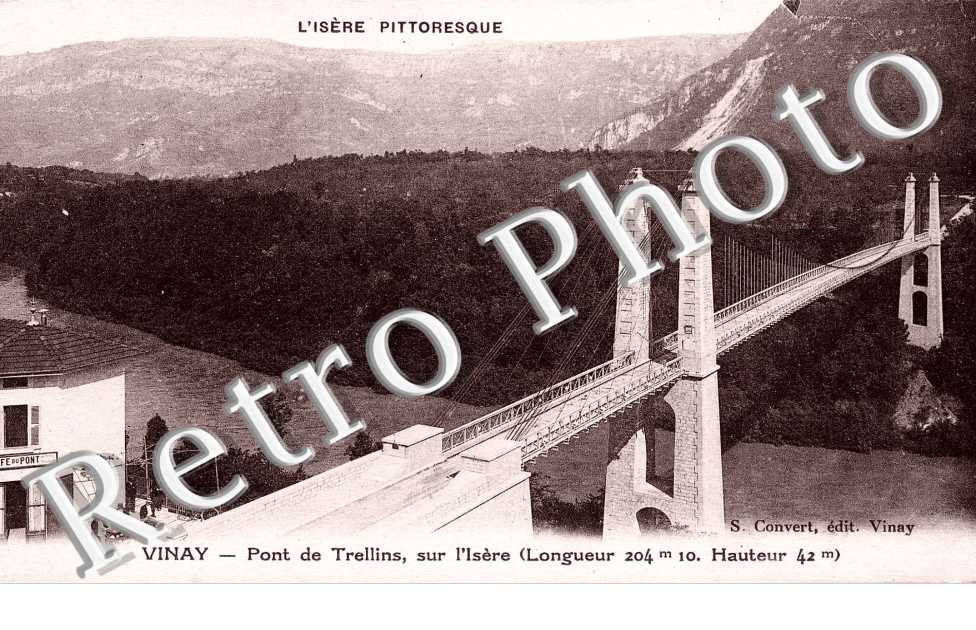 Pont de Trellins, sur l'Isere