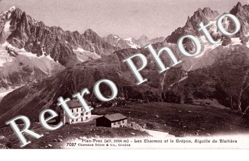 plaN-PRAZ Les Charmoz et le Grepon  Aiguille de Blaitiere