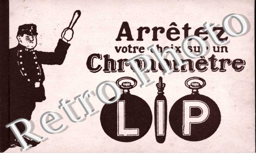 arretez votre choix sur un Chronometre LIP