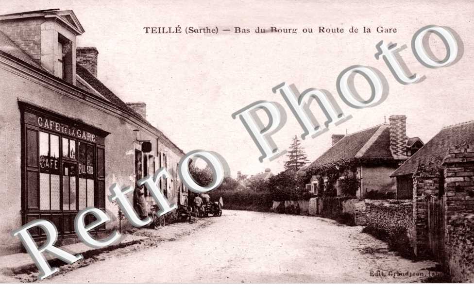 Bas du bourg ou route de la gare