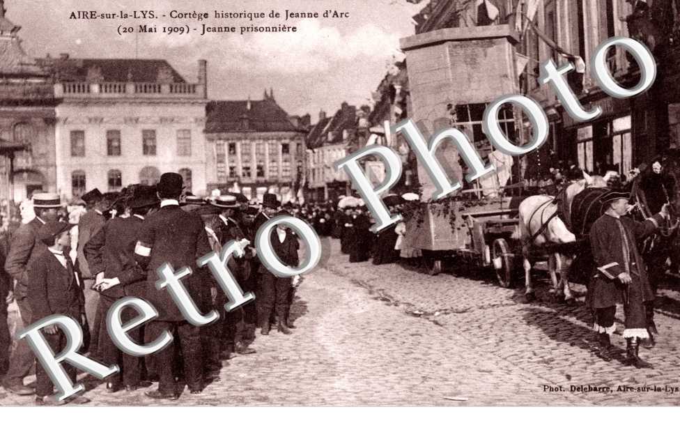 Cortege historique de Jeanne d'Arc (20 mai 1909) Jeanne prisonniere