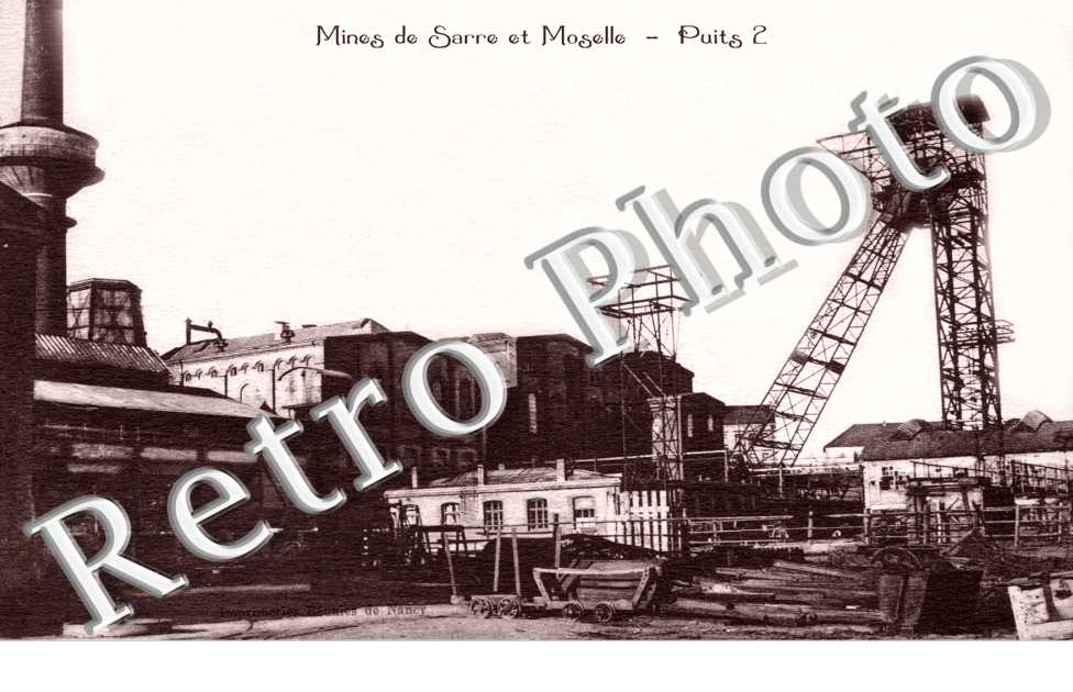 Mines de Sarre et de Moselle Puits 2