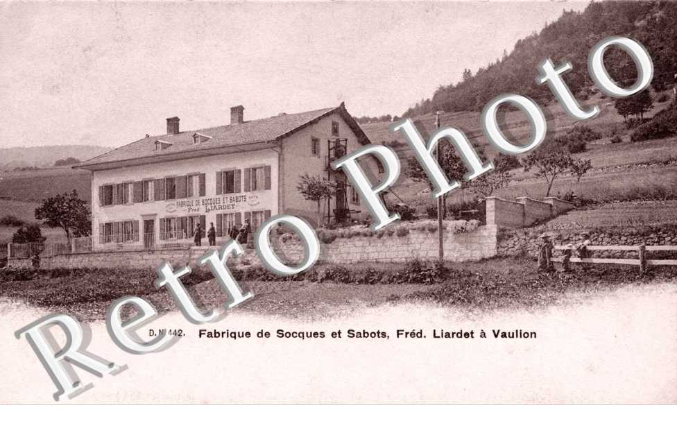 Fabrique de Socques et sabots, Fred. Liardet a Vaulion