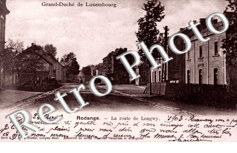 la route de Longwy