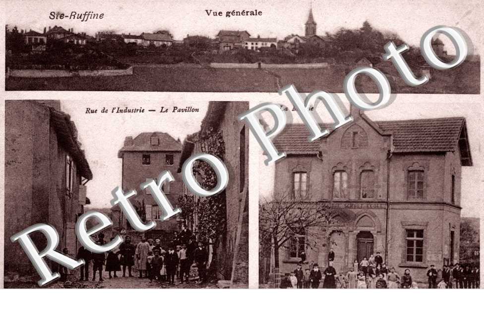 vue generale  Rue de l'industrie Le Pavillon La Mairie