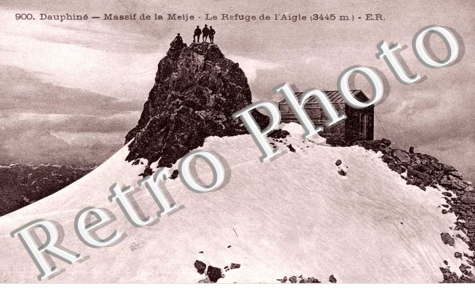 Massif de la Meije, le refuge de l'Aigle