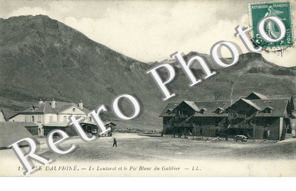 Le Lautaret et le Pic Blanc du Galibier