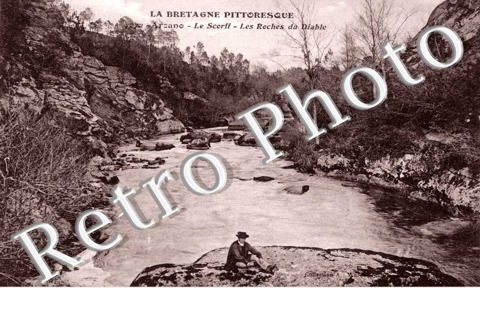 Le Scorff, les Roches du Diable