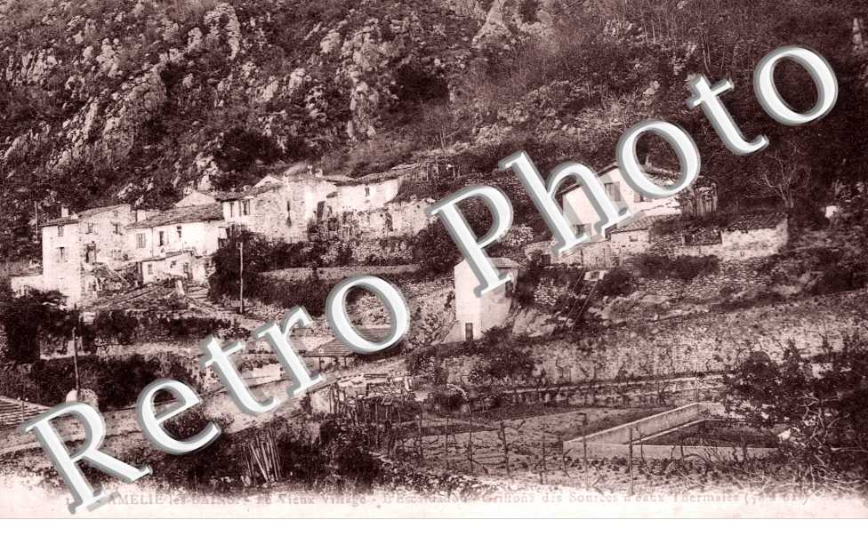 le Vieux Village, l'Escaldadon, Griffons des Sources d'Eaux Thermales