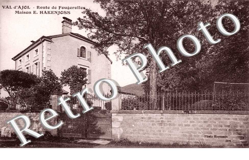 Route de Fougerolles, Maison E. Hakenjoss