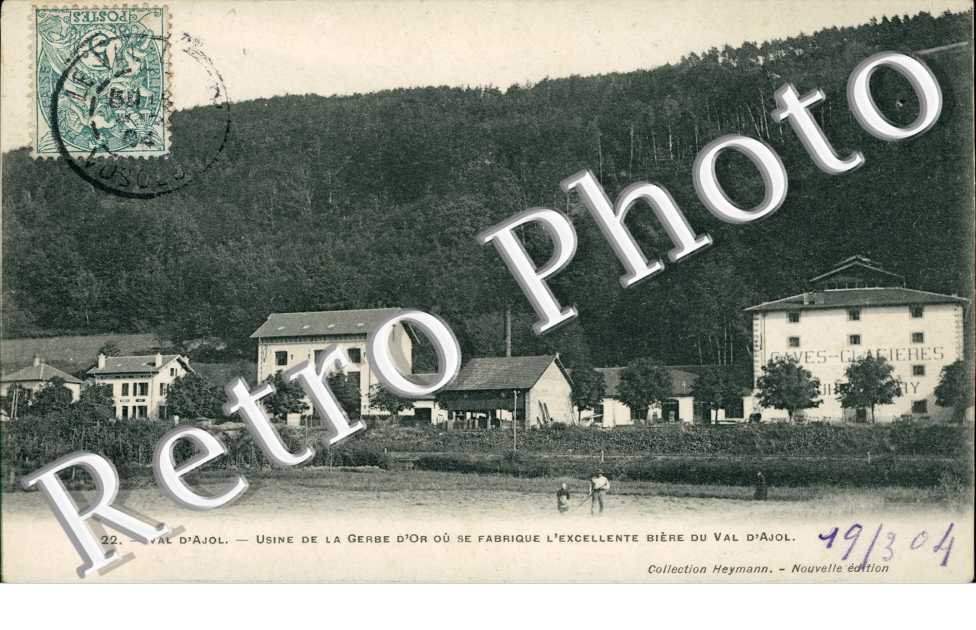 usine de la gerbe d'or ou se fabrique l'excellente biere du val d'ajol