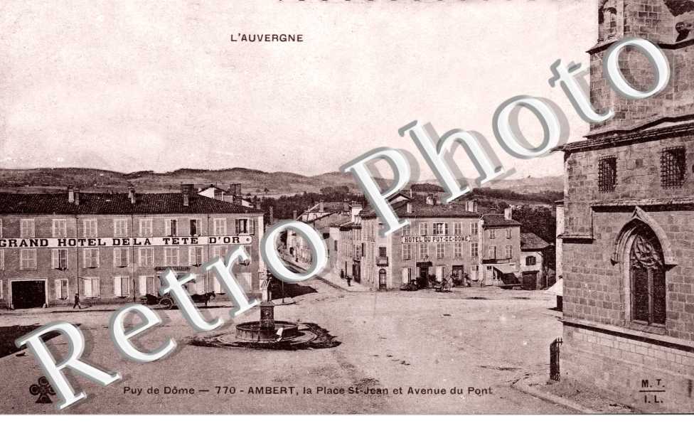 Place Saint Jean et Avenue du Pont