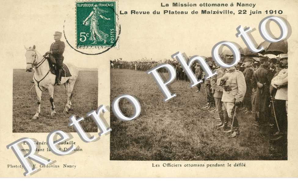 Mission Ottomane a nancy - revue du plateau de Malzeville 1910