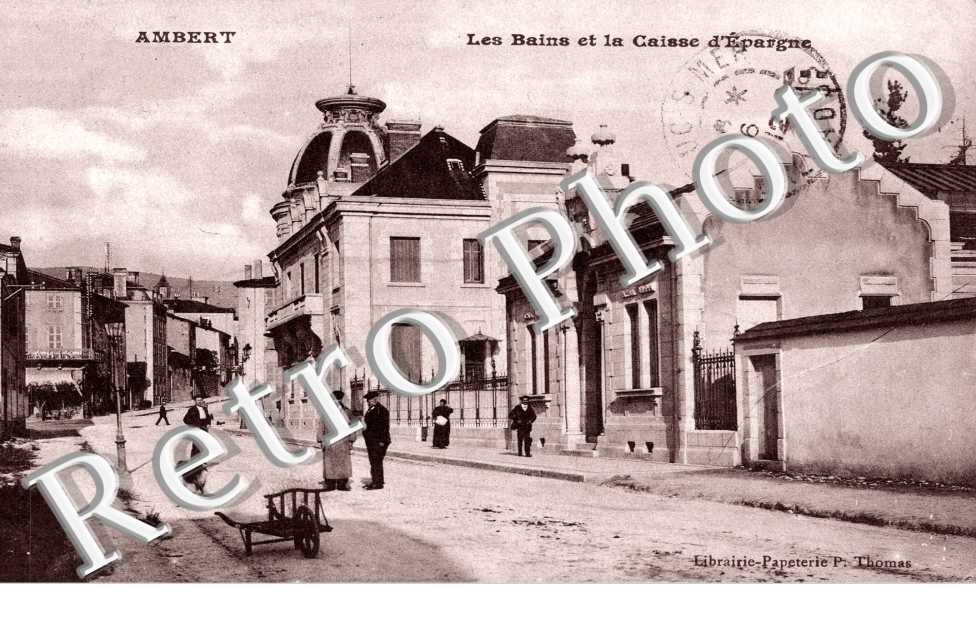 La Caisse d'Epargne et les Bains