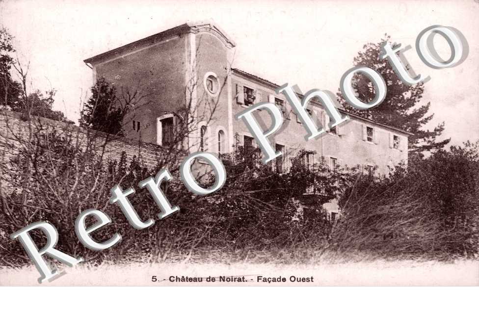 Chateau de Noirat, Facade Ouest
