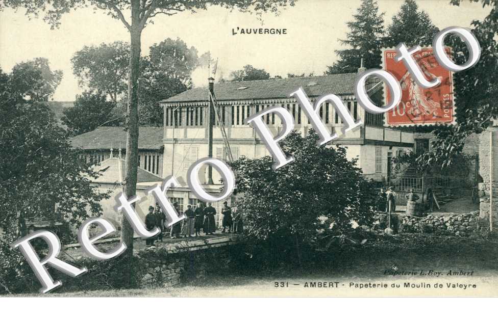Papeterie du moulin de Valeyre