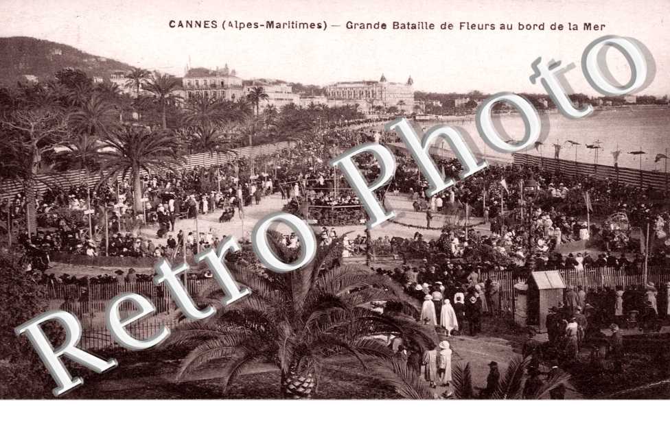 Grande Bataille de Fleurs au bord de la Mer