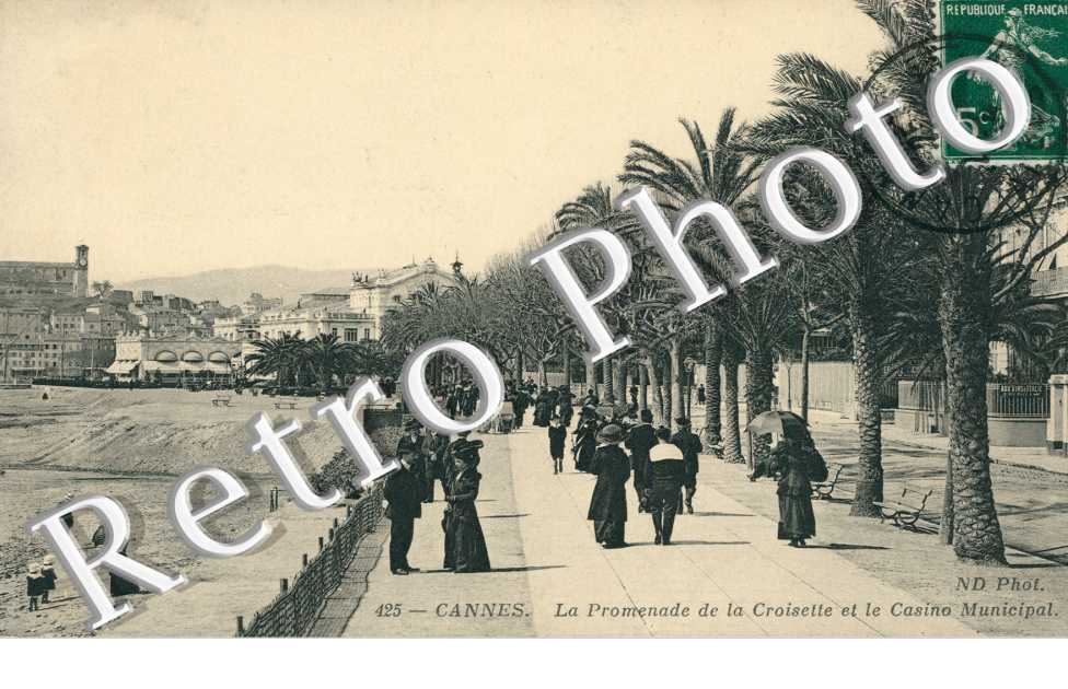 la Promenade de la Croisette et le Casino Municipal