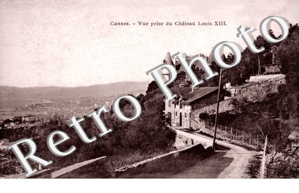 Vue prise du Chateau Louis XIII