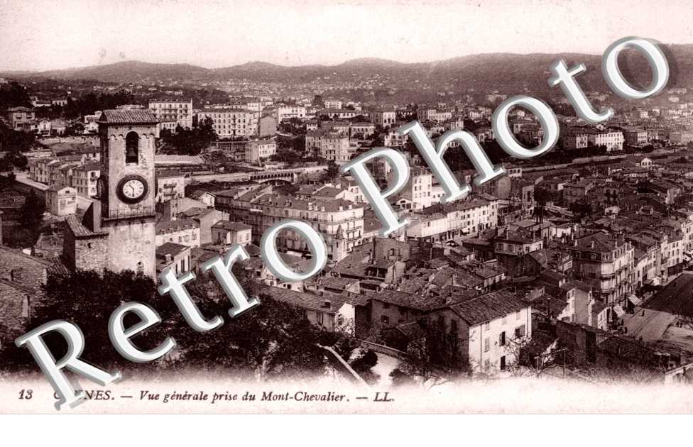 vue generale prise du mont chevalier