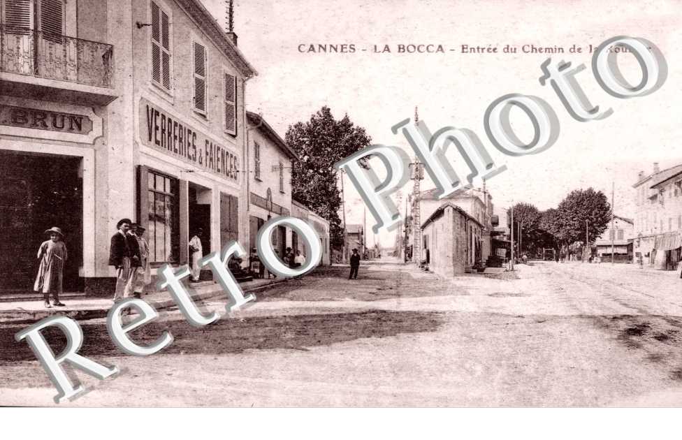 La Bocca, Entree du Chemin de la Roubine