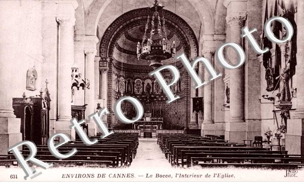 La Bocca, Interieur de l'Eglise