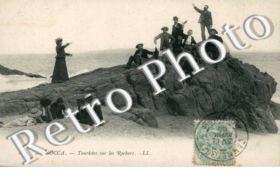 La Bocca, Touristes sur les Rochers