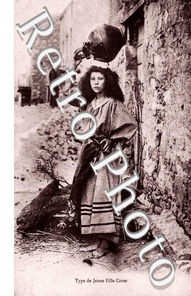 Type de fille corse