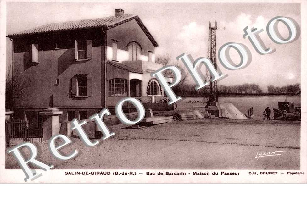 Salin de Giraud, Bac de Barcarin, Maison du Passeur