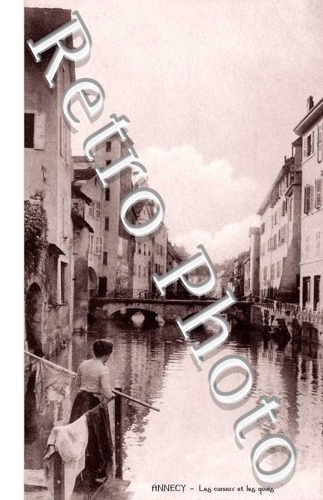 les canaux et les quais