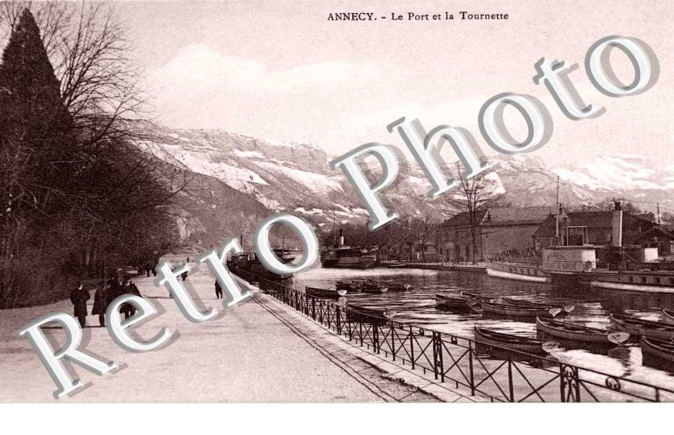 le port et la Tournette