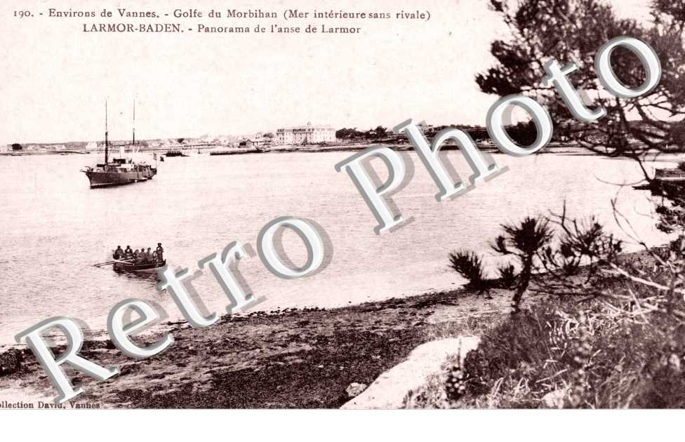 Golfe du Morbihan, Panorama de l'anse de Larmor