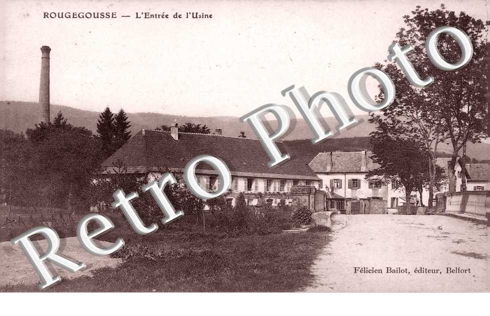 Rougegousse, L'Entrée de l'Usine