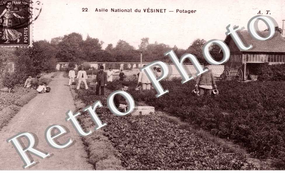 Asile National, Potager