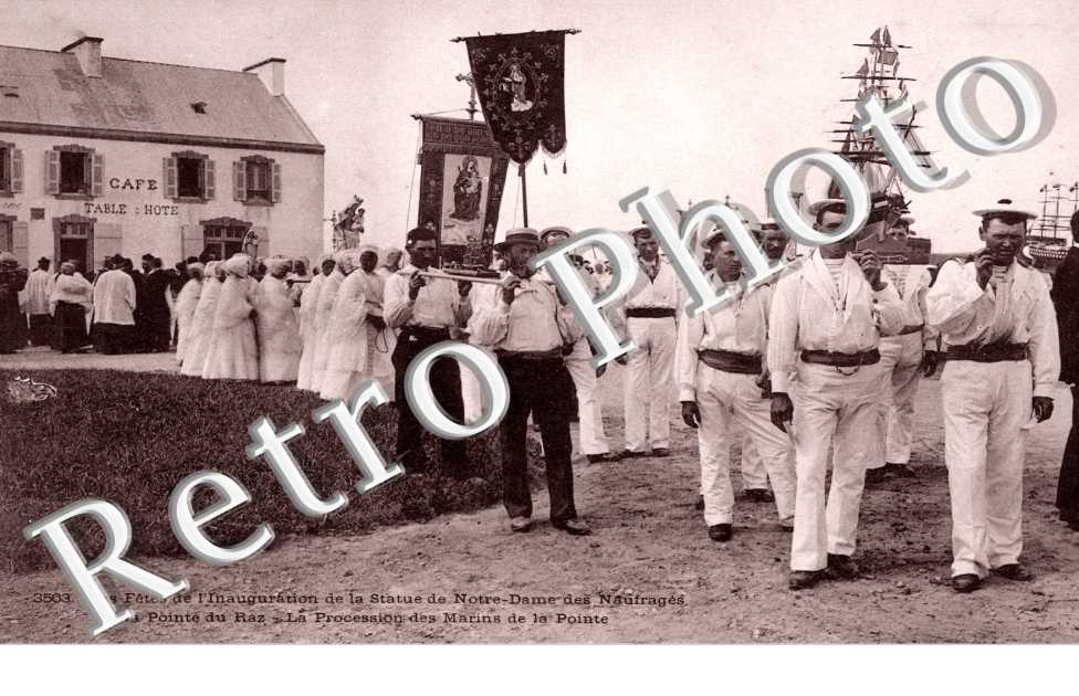 les Fetes de l'Inauguration de la Statue de Notre-Dame des naufrages de la Pointe du Raz