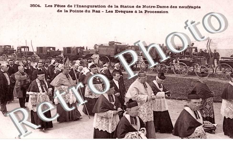 les Fetes de l'Inauguration de la Statue de Notre-Dame des naufrages de la Pointe du Raz