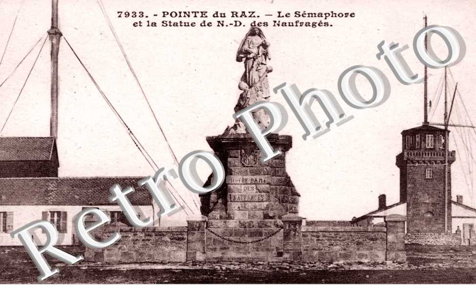le Semaphore et la Statue de Notre-Dame des Naufrages