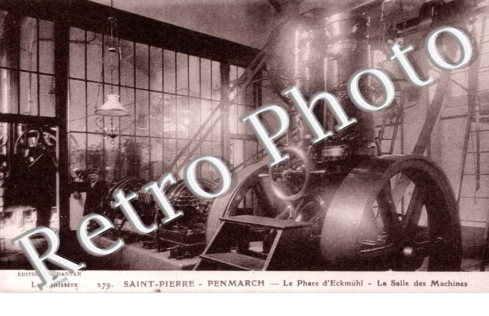 Saint Pierre, le Phare d'Eckmulh, la Salle des Machines