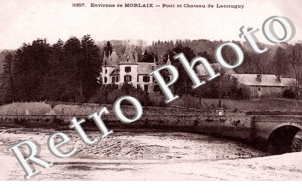 Pont et chateau de Lannuguy