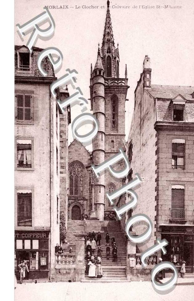 Clocher et Calvaire de l'Eglise