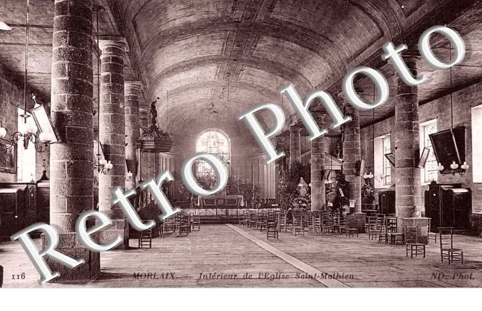 Interieur de l'Eglise Saint Mathieu