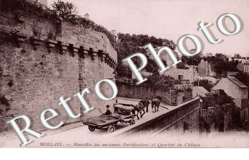 Murailles des anciennes fortifications et Quartier du Chateau