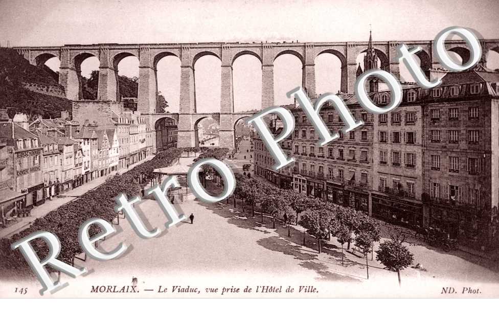 le Viaduc, Vue prise de l'Hotel de Ville