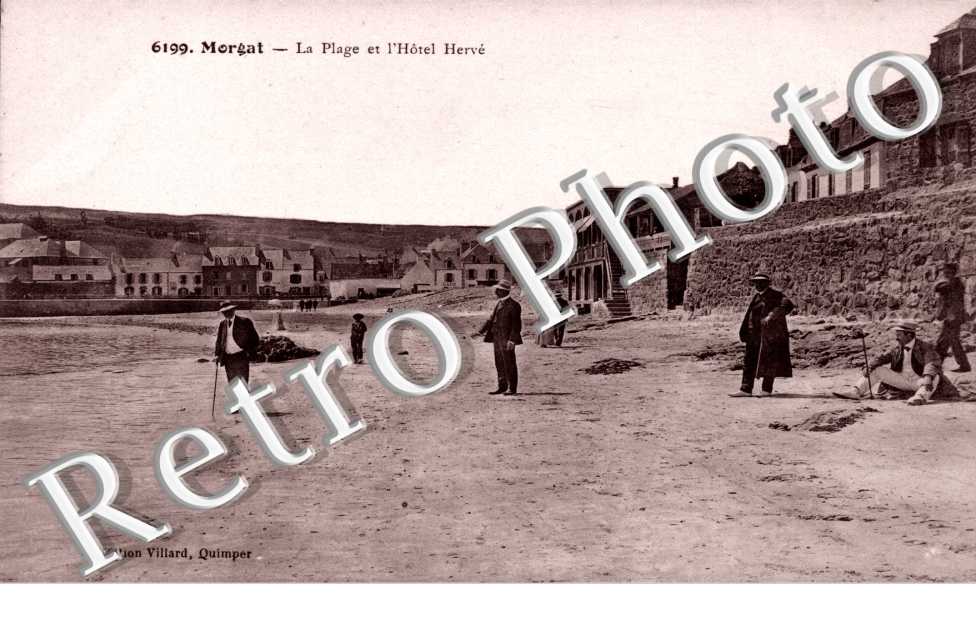 la plage et l'hotel Herve