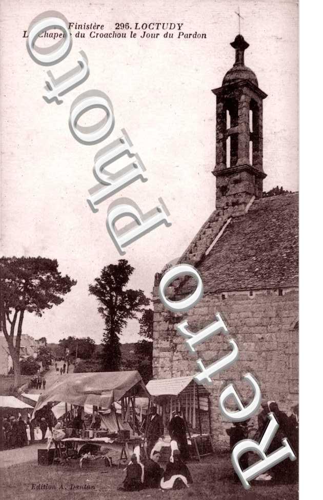 la chapelle du Crouachou le jour du pardon